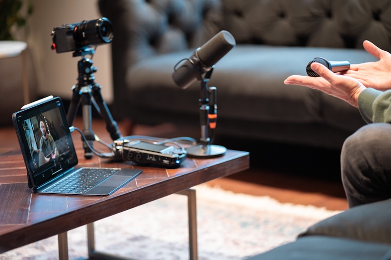 Creative live stream setup